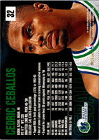 1999 SkyBox Dominion Cedric Ceballos #32