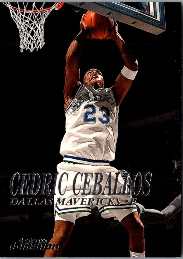1999 SkyBox Dominion Cedric Ceballos #32