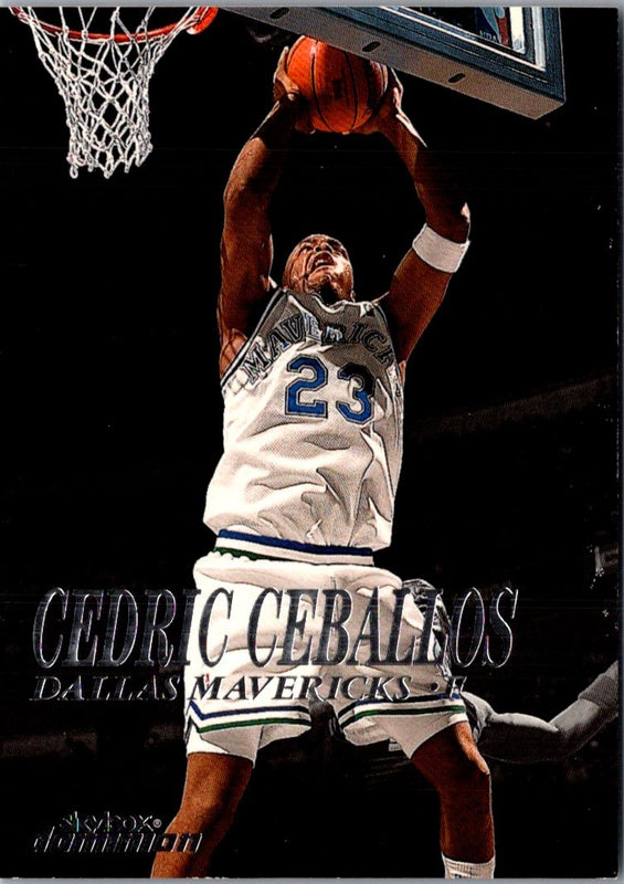 1999 SkyBox Dominion Cedric Ceballos #32