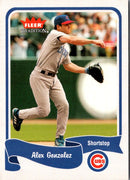 2004 Fleer Tradition Alex Gonzalez