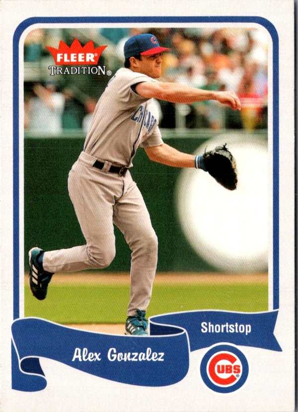 2004 Fleer Tradition Alex Gonzalez #354