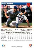 1993 Donruss Dave Hansen #244