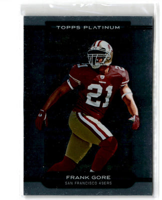2010 Topps Platinum Frank Gore #162