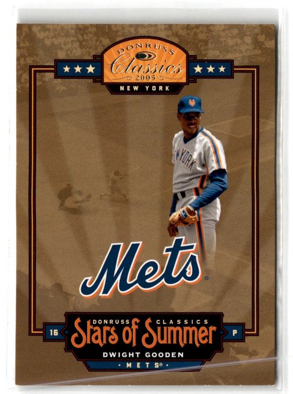 2005 Donruss Classics Stars of Summer Dwight Gooden #BOS-9 0275/1000