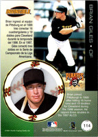 1999 Pacific Invincible Brian Giles #114