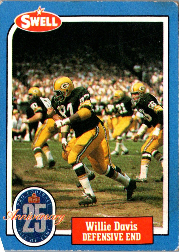 1988 Swell Greats Willie Davis #28