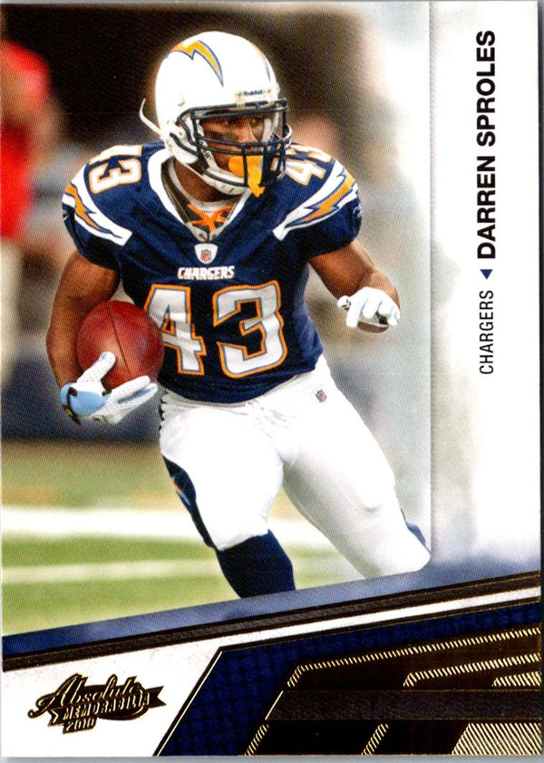 2010 Panini Absolute Memorabilia Retail Darren Sproles #80