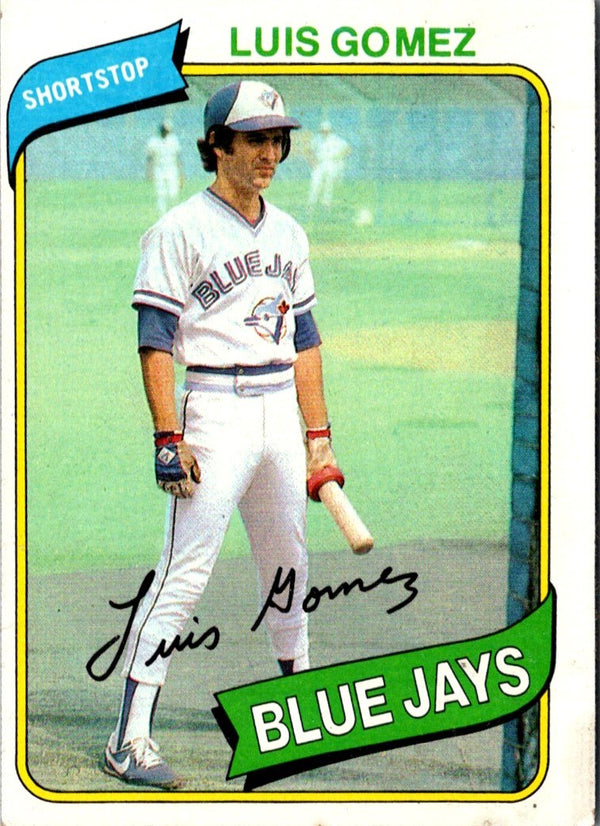 1980 O-Pee-Chee Luis Gomez #95