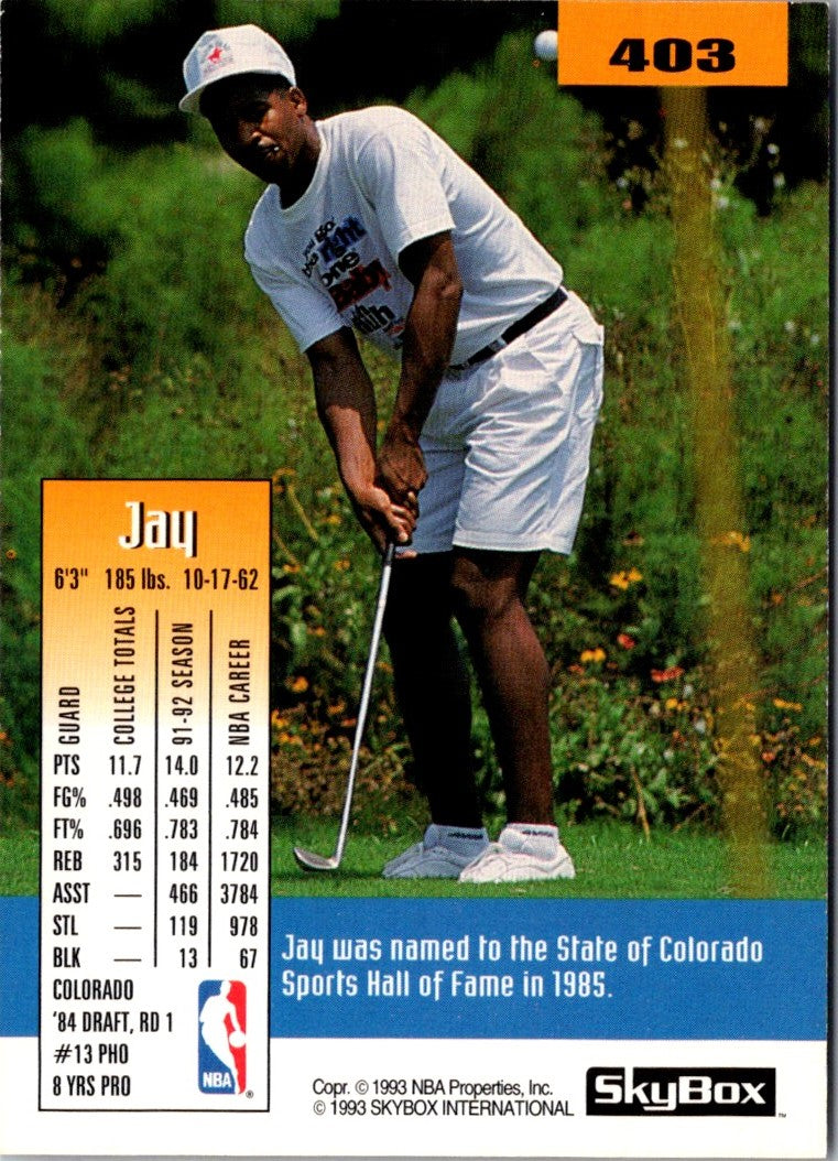 1992 SkyBox Jay Humphries