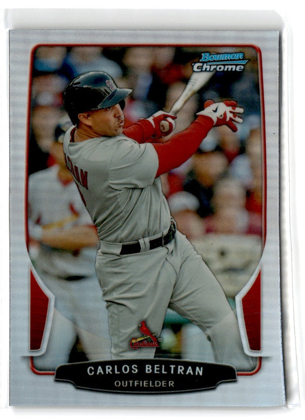 2013 Bowman Chrome Carlos Beltran #35 Refractor