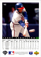 1993 Upper Deck Gold Hologram Terry Pendleton #163
