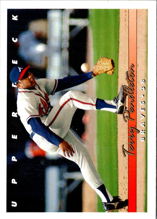 1993 Upper Deck Gold Hologram Terry Pendleton #163