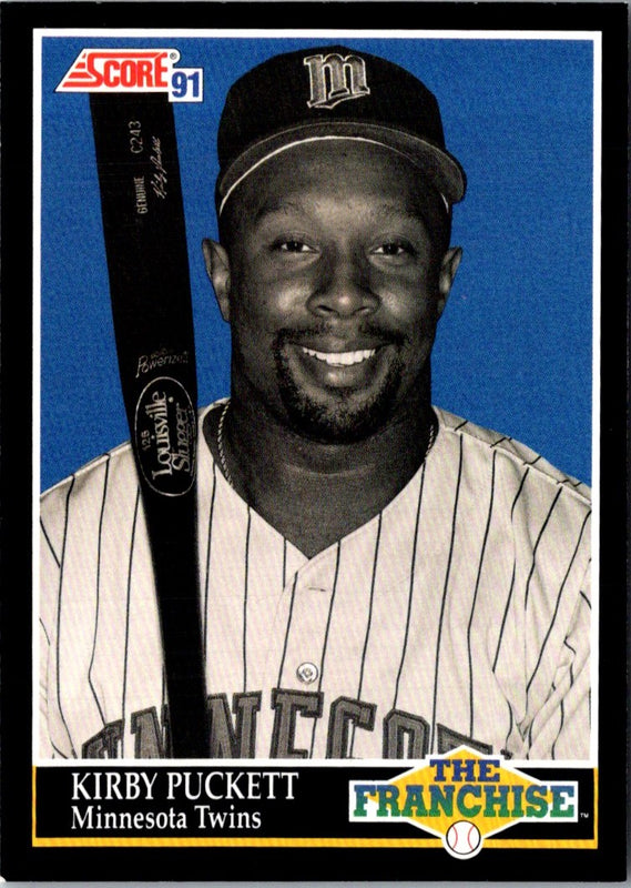 1991 Score Kirby Puckett #855