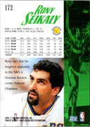 1995 SkyBox Premium Rony Seikaly