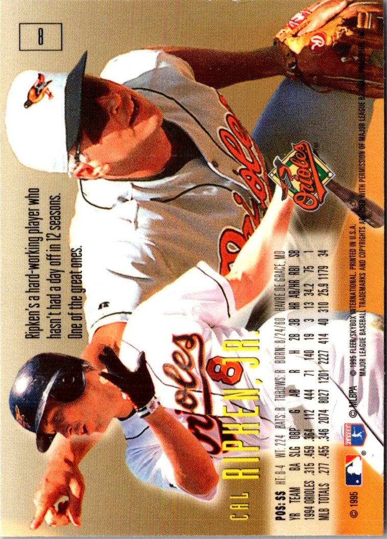 1995 SkyBox E-Motion Cal Ripken Jr.