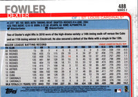 2019 Topps Dexter Fowler #488A