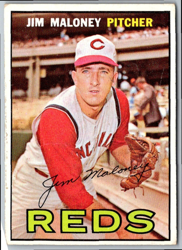 1967 Topps Jim Maloney #80