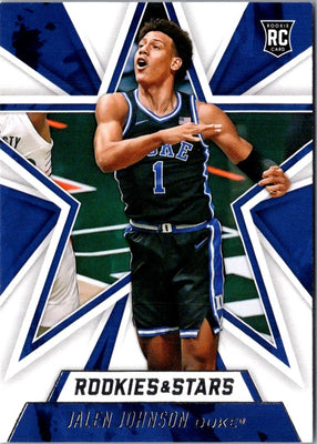 2021 Panini Chronicles Draft Picks Jalen Johnson #313