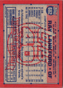 1991 Topps Ray Lankford