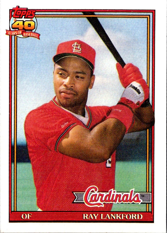 1991 Topps Ray Lankford #682
