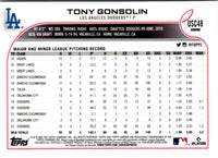 2022 Topps Chrome Update Tony Gonsolin #USC48