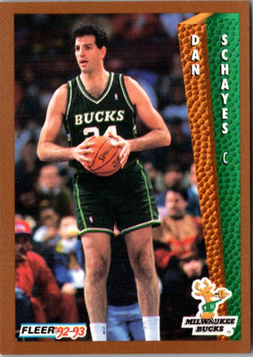1992 Fleer Dan Schayes #377