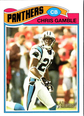 2005 Topps Heritage Chris Gamble #168