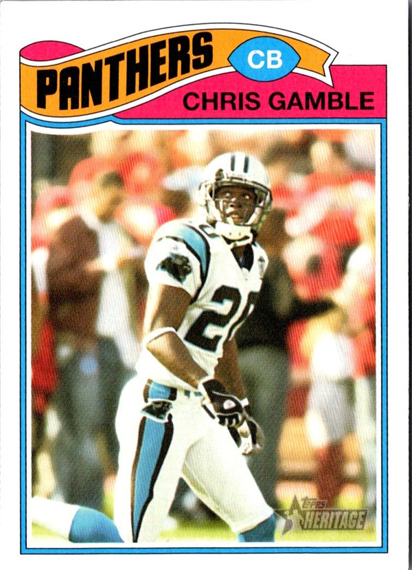 2005 Topps Heritage Chris Gamble #168
