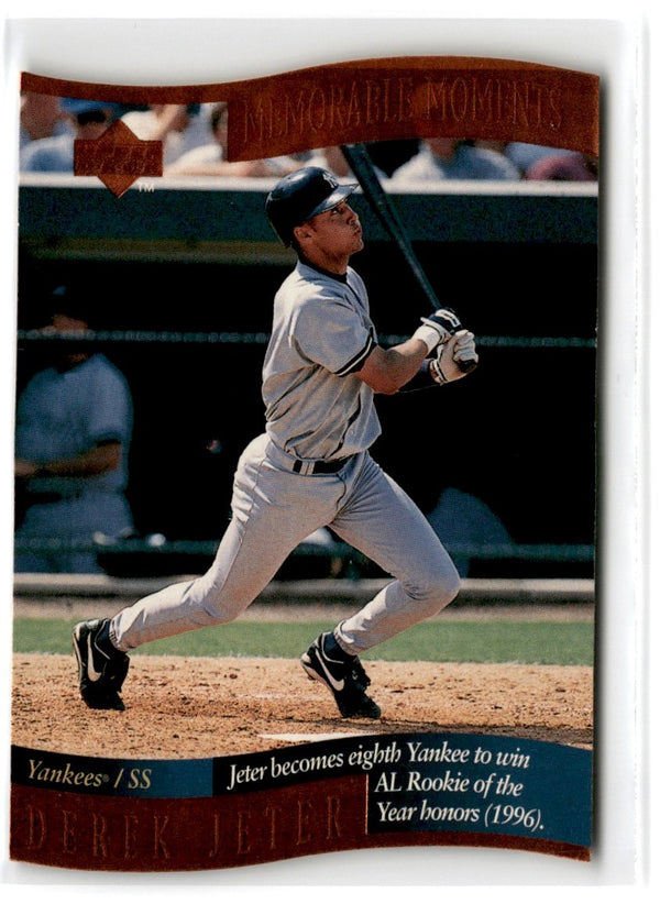 1997 Collector's Choice Memorable Moments Derek Jeter #3