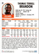 1994 Hoops Terrell Brandon