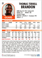 1994 Hoops Terrell Brandon #32