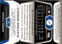 2012 Bowman Platinum Andre Ethier #31
