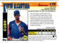 2021 Bowman Heritage Kevin Alcantara #179