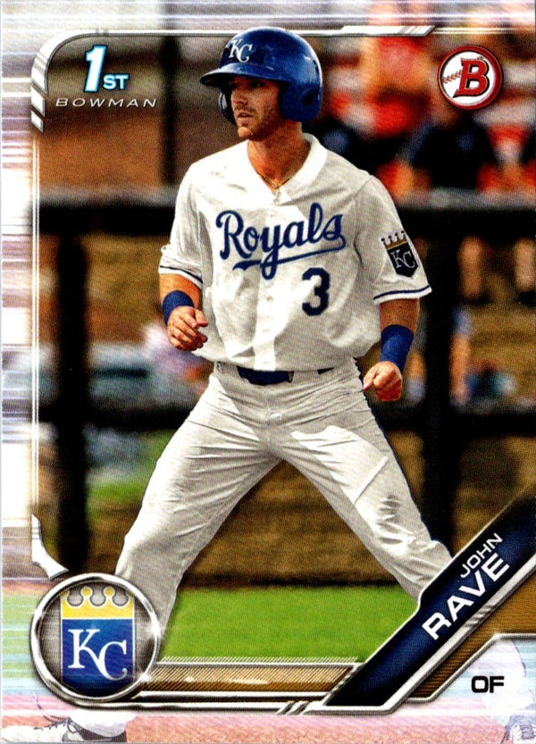 2019 Bowman Draft John Rave #BD-144