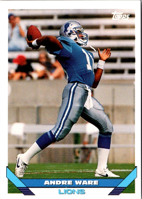 1993 Topps Andre Ware #656