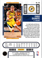 2022 Panini Contenders Season Ticket Chris Duarte #48