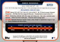 2015 Bowman Chrome Prospects Amed Rosario #BCP231