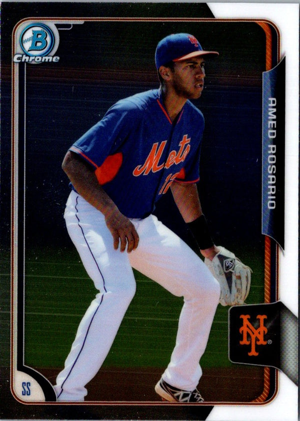 2015 Bowman Chrome Prospects Amed Rosario #BCP231