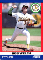1991 Score 100 Superstars Bob Welch #49