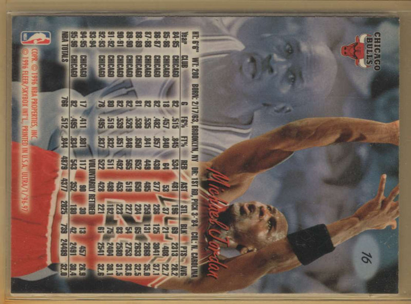 1996 Ultra Michael Jordan