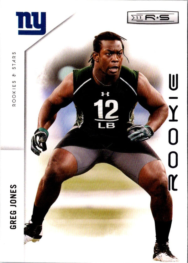 2011 Panini Rookies & Stars Greg Jones #191 Rookie