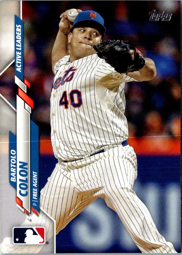 2020 Topps Update Royal Blue Bartolo Colon #U-236