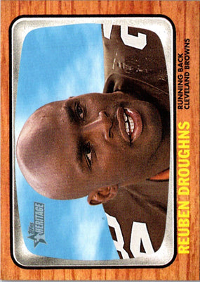 2005 Topps Heritage Reuben Droughns #222