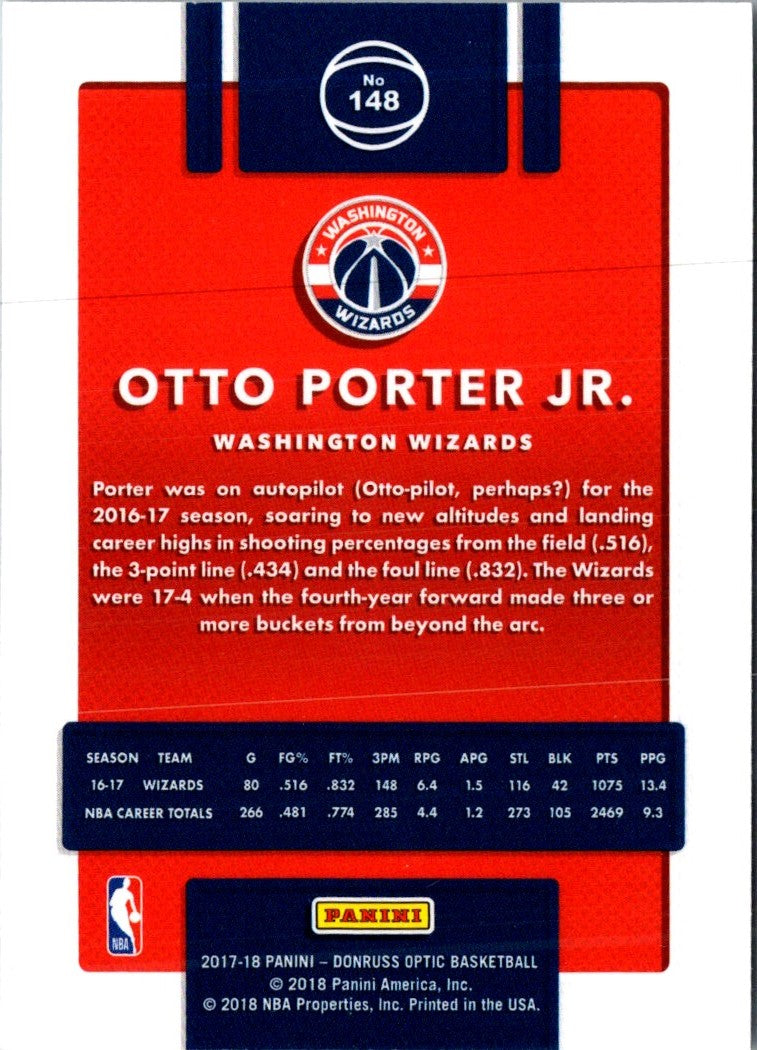 2017 Donruss Optic Otto Porter Jr.