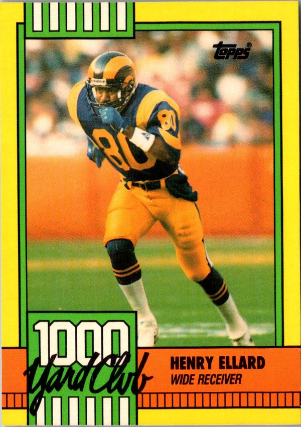 1990 Topps Henry Ellard #72