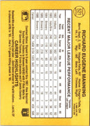 1987 Donruss Rick Manning