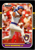 1987 Donruss Rick Manning #521
