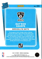 2021 Donruss Rated Rookies Day'Ron Sharpe #215