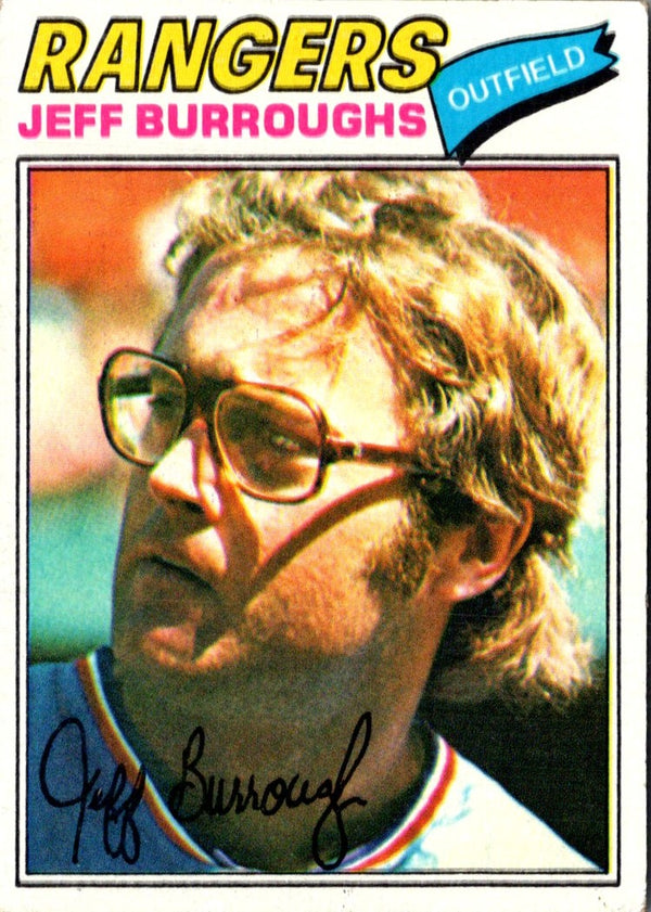 1977 Topps Jeff Burroughs #55