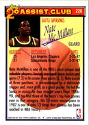 1992 Topps Nate McMillan